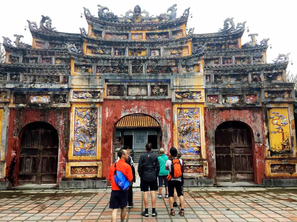 the Imperial City of Hue.